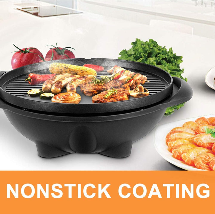 1350 W Outdoor Electric BBQ Grill with Removable Stand – Mecale